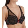 Aubade Women's Delicate Extase Comfort Plunging Triangle Bra in Black (NA12-02)   Size 30F   HerRoom.com