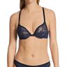 b.tempt'd by Wacoal Women's Shadow Scene Front Close Push-up Bra in Blue (958268)   Size 34D   HerRoom.com