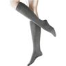 Falke Women's Sensitive London Cotton Knee High Socks in Light Grey (47626)   Size Medium/Large   HerRoom.com