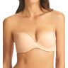 fine lines Women's Memory Low Cut Strapless 4 Way Convertible Bra in Beige (MM017)   Size 32C   HerRoom.com