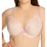 Fit Fully Yours Women's Carmen Polka Dot Lace Multi-Part Bra in Rosy Beige (B2498)   Size 36H   HerRoom.com