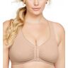 Glamorise Women's Complete Comfort Cotton T-Back Bra in Beige (1908)   Size 34 B/C/D   HerRoom.com