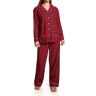 Lanz of Salzburg Women's Long Sleeve Flannel Pajama Set in Red Plaid (5716839)   Size Medium   HerRoom.com