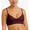 Maidenform Women's Pure Comfort Feel Good Seamless Bralette in Night Fire Red (DM2303)   Size Medium   HerRoom.com