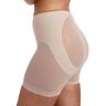 Miraclesuit Women's Sheer Shaping Waistline Rear Lifting Boy Short in Beige (2776)   Size Medium   HerRoom.com