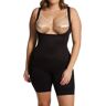 Naomi & Nicole Women's Plus Size Comfort Thigh Slimming Torsette in Black (7071X)   Size XL   HerRoom.com