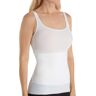 Naomi & Nicole Women's No Side-Show Waist Shaping Tank in White (7503)   Size Small   HerRoom.com