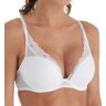 Passionata Women's Brooklyn Lace Plunge T-Shirt Bra in White (5701)   Size 36B   HerRoom.com