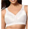 Playtex Women's 18 Hour Original Comfort Strap Wirefree Bra in White (4693)   Size 44D   HerRoom.com