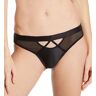 Pour Moi Women's Contradiction Obsessed High Leg Brief Panty in Black (23806)   Size Medium   HerRoom.com