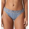 Prima Donna Women's Madison Lace Trim Thong in Atlantic Blue (066-2125)   Size Small   HerRoom.com