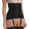 Rago Women's Shapette Waist Cincher with Removable Garters in Black (21)   Size 2XL   HerRoom.com