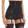 Rago Women's Lacette No Roll High Waist Brief in Black (6107)   Size Medium   HerRoom.com