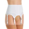 Rago Women's Shaping Garter Belt in White (72522)   Size Medium   HerRoom.com