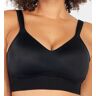 Rhonda Shear Women's Molded Cup Bra with Mesh Back Detail in Black (0021)   Size Medium   HerRoom.com