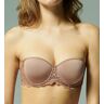 Simone Perele Women's Caresse 3D Spacer Foam Strapless Underwire Bra in Beige (12A300)   Size 34E   HerRoom.com