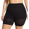 Special Intimates Women's Floral Lace Shaping Short in Black (SP3004)   Size Small   HerRoom.com