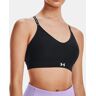 Under Armour Women's UA Infinity Low Impact Sports Bra in Black (1363354)   Size XL   HerRoom.com