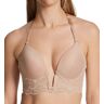 Va Bien Women's Enchante Plunge Basque Underwire Bra in Beige (884)   Size 36C   HerRoom.com