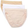 Vanity Fair Women's Comfort Where it Counts Hi-Cut Panty - 3 Pack in Qwd Multi (13464)   Size 10   HerRoom.com