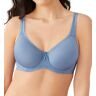 Wacoal Women's Basic Beauty Underwire Spacer T-shirt Bra in Country Blue (853192)   Size 40DD   HerRoom.com