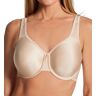 Wacoal Women's Basic Beauty Full Figure Seamless Underwire Bra in Beige (855192)   Size 36H   HerRoom.com