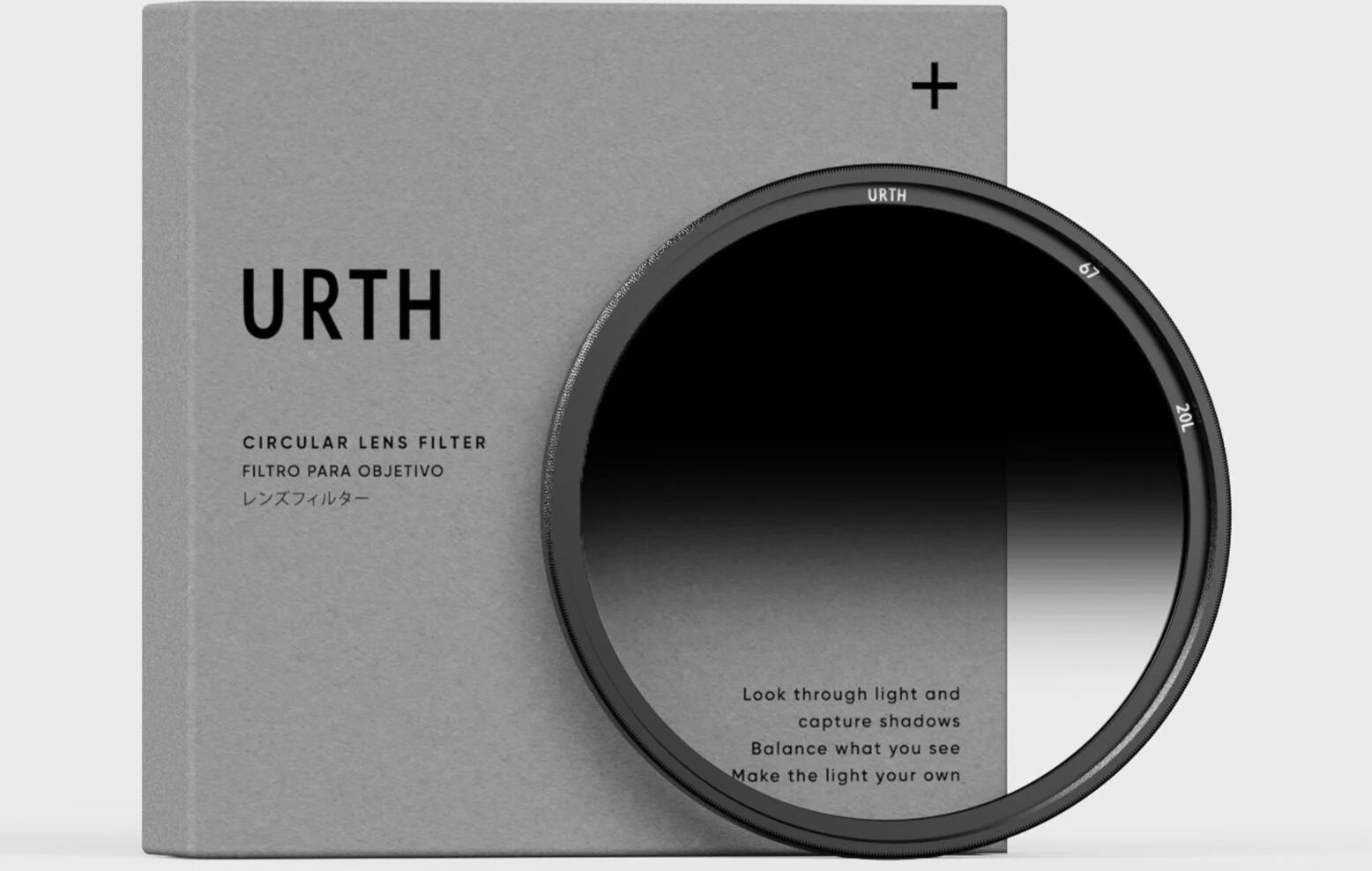 Urth Hard Grad ND8 Lens Filter Plus+, 46mm