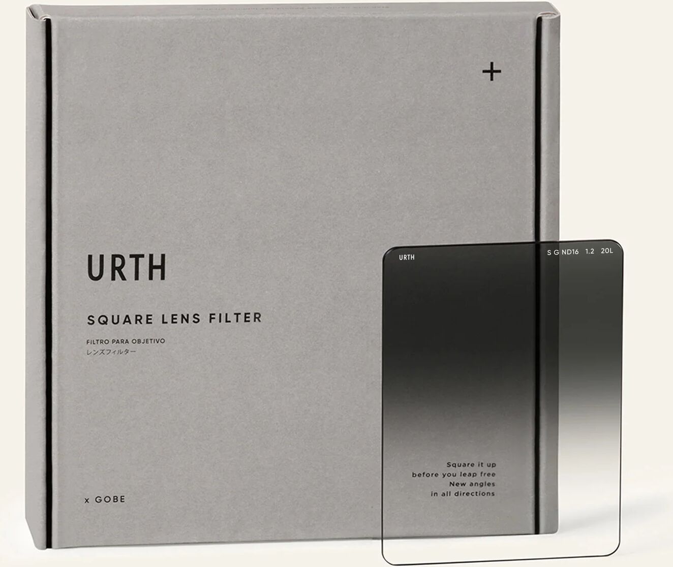 Urth Soft Graduated ND16 Square Lens Filter Plus+, 100mm Holder System