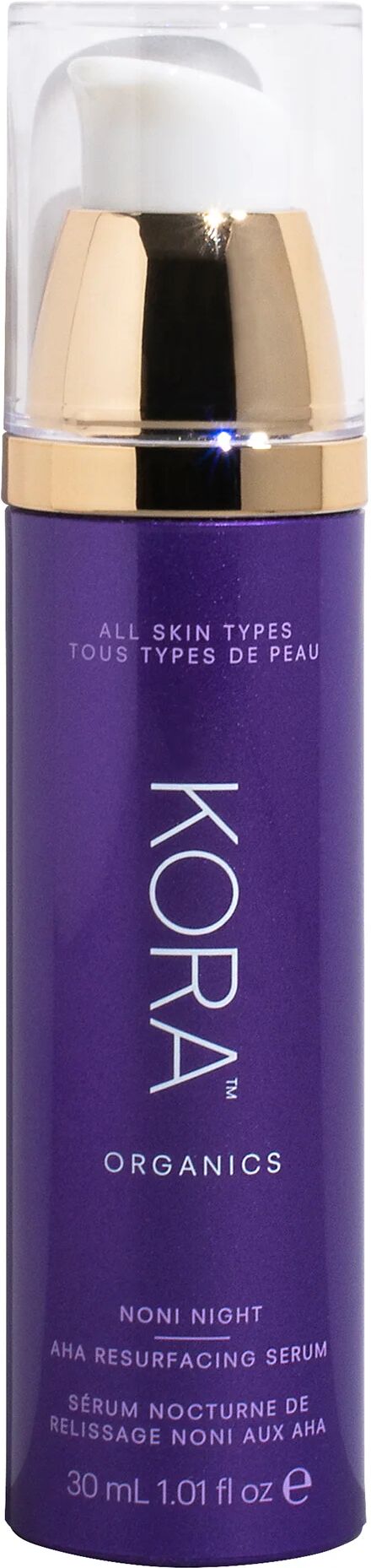 Kora Organics Noni Night AHA Resurfacing Serum