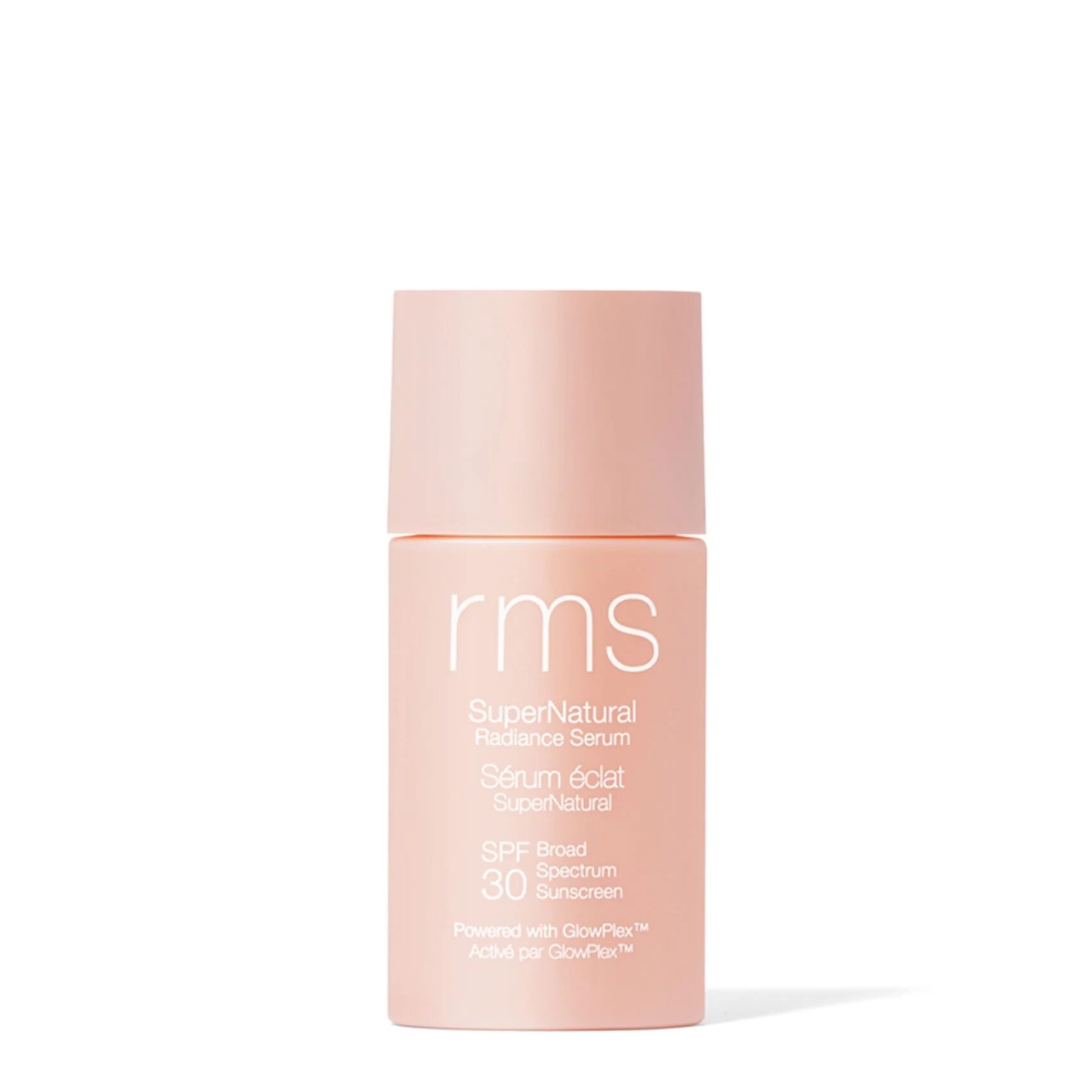 RMS Beauty Supernatural Radiance Serum Broad Spectrum Spf 30 Sunscreen Rich Aura - an ultra sheer bronze radiance