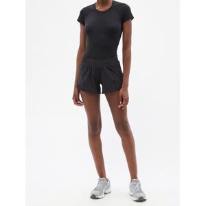 Lululemon - Hotty Hot 4" Recycled Fibre-blend Running Shorts - Womens - Black