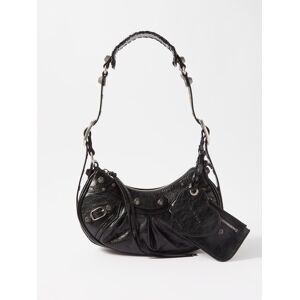 Balenciaga - Cagole Xs Leather Shoulder Bag - Womens - Black