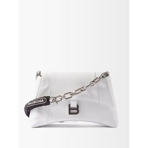 Balenciaga - Downtown Chain-strap Leather Shoulder Bag - Womens - White