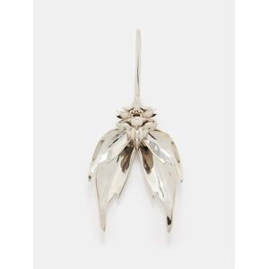 Alexander Mcqueen - Dissected Orchid Single Earring - Womens - Silver - ONE SIZE