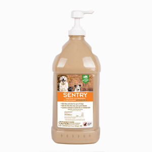 Sentry Flea & Tick Shampoo With Oatmeal For Dogs And Puppies, 63.5OZ., 63.5 FZ