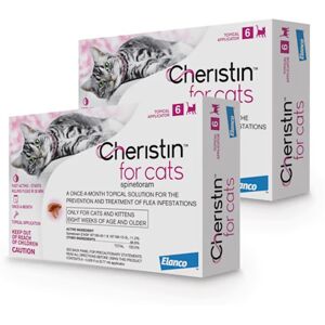 Cheristin Flea Treatment for Cats, 12 Pack, 12 CT