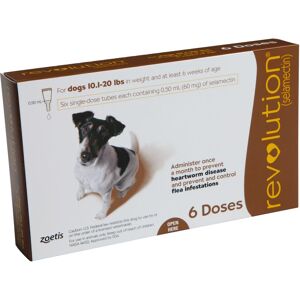 Revolution Topical Solution for Dogs 10.1-20 lbs, 12 Month Supply, 12 CT