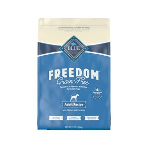 Buffalo Blue Buffalo Blue Freedom Grain-Free Adult Chicken Recipe Dry Dog Food, 11 lbs.