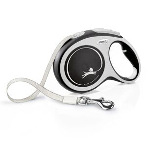 Flexi Comfort Retractable Dog Leash in Grey, Large 26'