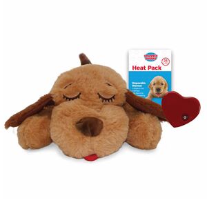 Snuggle Puppy Biscuit Behavioral Aid Dog Toy, Large, Tan