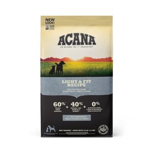ACANA Grain-Free Light & Fit Chicken to support Healthy Weight Adult Dry Dog Food, 25 lbs.