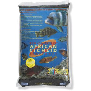 CaribSea Eco-Complete African Cichlid Zack Black Substrate, 20 lbs.