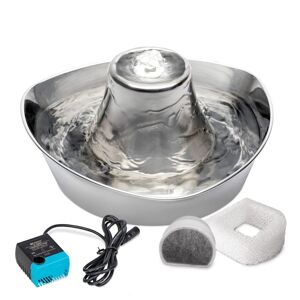 PetSafe Seaside Stainless Pet Fountain, One Size Fits All