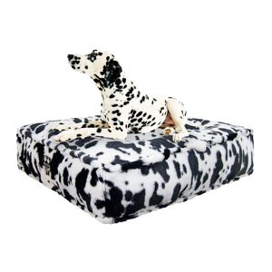 Bessie and Barnie Spot Pony Luxury Extra Plush Faux Fur Rectangle Dog Bed, 46" L X 35" W, Large