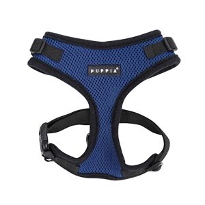 Puppia Royal Blue RiteFit Dog Harness with Adjustable Neck, Medium