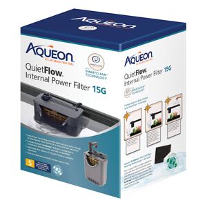 Aqueon QuietFlow SmartClean Internal Aquarium Filter, Small