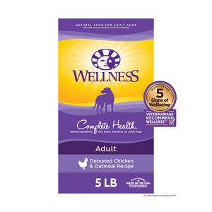 Wellness Complete Health Natural Chicken Recipe Dry Dog Food, 5 lbs.