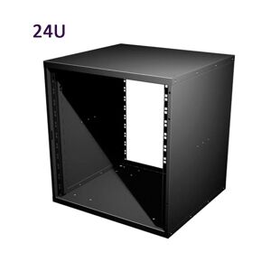 Penn Elcom 24U 19 Inch Flat Pack Rack Cabinet 480mm/18.9" Deep R8400-24