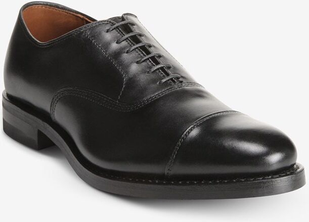 Allen Edmonds Park Avenue Cap-toe Oxford Dress Shoe with Dainite Sole in Black Leather, size 13.0 2E