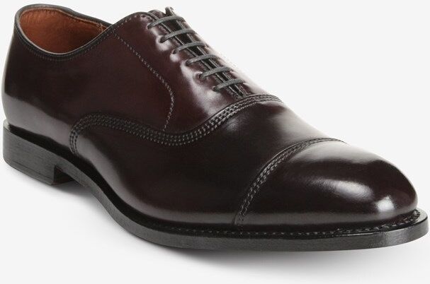 Allen Edmonds Park Avenue Shell Cordovan Cap-toe Oxford Dress Shoe in Burgundy Cordovan Leather, size 12.0 B